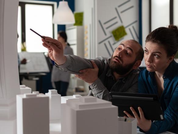 5 Tools Everyone in the Real Estate Industry Should Be Using. 4 team construction architects work tablet office scaled 5 Tools Everyone in the Real Estate Industry Should Be Using. |