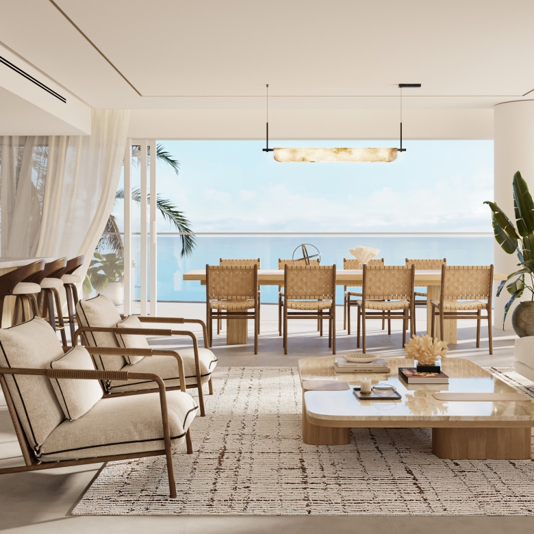 FAHID BEACH TERRACES 21 Fahid Beach Terraces – 4-Bedroom Premium Apartment with Panoramic Views |